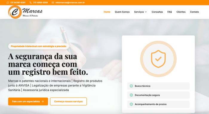Site da CMarcas